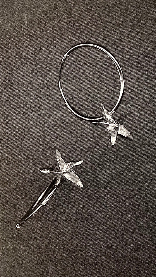 Silky Star Earrings