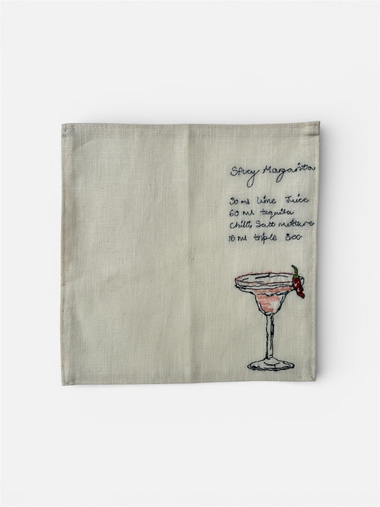 Cocktail Napkins - Syd Studios X London Stitch House