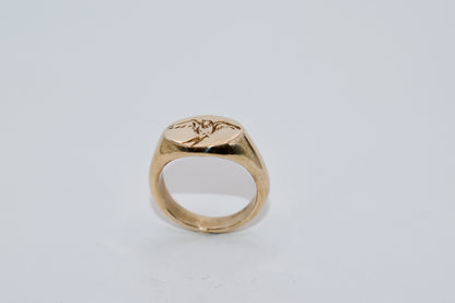 Swallow Signet Ring