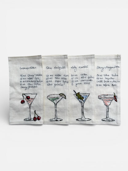 Cocktail Napkins - Syd Studios X London Stitch House