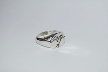 Swallow Signet Ring