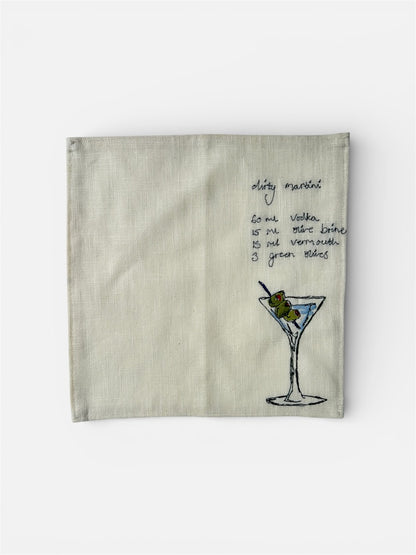 Cocktail Napkins - Syd Studios X London Stitch House